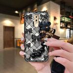 Lulumi-Phone Case For Huawei Honor 6X/GR5 2017/Mate 9 Lite, phone pouch cell phone sleeve Simplicity Cartoon Black pearl pendant silicone Anti-knock Waterproof mobile case cute