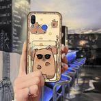 Lulumi-Phone Case For Huawei Nova 3i/P Smart Plus, Cover Cute Durable protective Anti-knock Anti-dust Cartoon Soft case Card sleeve Waterproof Card bag Silicone phone case TPU