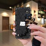 Lulumi-Phone Case For Huawei P8 Lite 2017/P9 Lite 2017/GR3 2017, Black pearl pendant protective case Simplicity phone case Back Cover cell phone case cute Cartoon soft case