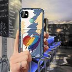 Lulumi-Phone Case For infinix X612/Smart HD 2021, Card bag Silicone Dirt-resistant Cartoon Back Cover mobile case cell phone sleeve Soft case phone protector Cover Full wrap Cute