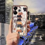 Lulumi-Phone Case For Redmi13 4G/Note13R 5G/Xiaomi Poco M6 4G, TPU Anti-knock Card sleeve Back Cover Fashion Design Full wrap Card slot phone protector Card bag Silicone Durable
