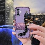 Lulumi-Phone Case For Xiaomi Redmi K40 Gaming Edition/POCO F3 GT, protective case phone pouch Waterproof Bear bracelet silicone Dirt-resistant soft case Cartoon Anti-knock cute