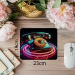 Luluyen Kablolu Eski Telefon Mouse Pad – Parlak Görünüm - 19X23 cm 2 mm Dikdörtgen Ithal Baskılı Mouse Pad - Özel Baskı - Renkli
