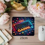 Luluyen Klavye Temalı Oyuna Hakim Mouse Pad - 19X23 cm 2 mm Dikdörtgen Ithal Baskılı Mouse Pad - Özel Baskı - Renkli