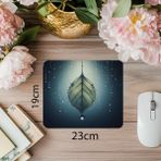 Luluyen Makro Stilde Zen Damlası Mousepad - 19X23 cm 2 mm Dikdörtgen Ithal Baskılı Mouse Pad - Özel Baskı - Renkli
