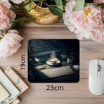 Luluyen Sadece Kod Işığıyla Aydınlanan Mousepad - 19X23 cm 2 mm Dikdörtgen Ithal Baskılı Mouse Pad - Özel Baskı - Renkli