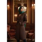 Luma Decor Kahverengi Trençkot - 0-Kahverengi - 36