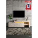 Luma Led Işıklı Tv Ünitesi 160 Cm - Modern Tv Sehpası