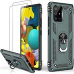 LUMARKE Galaxy A51 5G Kılıf, Pass 16 ft. Düşme Test Edilmiş Askeri Sınıf Kılıf Manyetik Halka Destek Çubuğu Araç Montaj Tutucusuyla Uyumlu, Samsung Galaxy A51 5G için Koruyucu Telefon Kılıfı Çam
