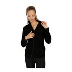 lumberjack-100559663 Basic Polar Pocket Cardi W Siyah Kadın Sweatshirt