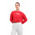 Lumberjack 102021464 WL 16 Kutan BTS799 5PR Kırmızı Kadın Sweatshirt
