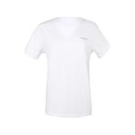 Lumberjack 11CT126 4 FX WB V Neck Beyaz Kadın T-shirt