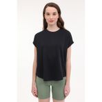 Lumberjack 11MD1143 WL FUN 5FX Siyah Kısa Kollu Kadın T-Shirt