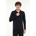 Lumberjack 15ELG2-450 ML ALSEN 5FX Siyah Uzun Kollu Erkek T-Shirt