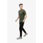 Lumberjack 4M M-Ct107 Basic Jogger 4Fx Erkek Siyah Eşofman Altı Normal Bel Rahat Tasarım - 2XL