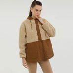 Lumberjack 4W Wl Hannah 4pr Kadın Mont Camel 6CT2008 101888414 - Kahverengi - XS