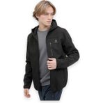Lumberjack 4W,ML Bsc Sftshell 1GT16 4pr Waterrepellent Ceket Erkek Ceket - Siyah