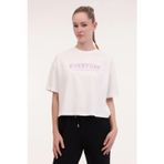 Lumberjack 5M Wl Freya 11Sy790 5Fx Kadın Bej T-Shirt - 102006718