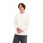Lumberjack 5W MB SN75 C NECK SW 5PR BEJ Erkek Sweatshırt