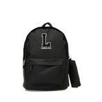 Lumberjack 5W,OXFORD LJK BPCK 5PR Erkek Siyah Sırt Çantası