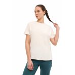 Lumberjack 6M Wb 11Ada 6Fx Ekru Kadın Bej T-Shirt - 014A