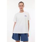 Lumberjack 6M Wb 11Nera 6Fx Kadın Beyaz T-Shirt - 102721850