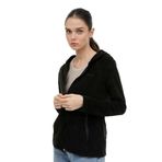 Lumberjack 7CT657 Kadın Siyah Kapüşonlu Ceket, XS, 101399215