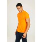 Lumberjack A10134955108010 3m M-CT100 Basic Ps C T-Sh 3fx Turuncu Erkek Kısa Kol T-Shirt