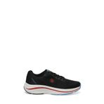 LUMBERJACK ALIOS 3PR SİYAH COMFORT CASUAL MEMORY FOAM HAFIZALI TABAN SPOR AYAKKABISI SİYAH KIRMIZI 41