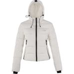 Lumberjack AS00499100 100559599 Apreskı Coat Kadın Kaban Beyaz - XS