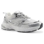 Lumberjack Beyaz Kadın Sneaker Pentagon 5fx Tekstil/Suni Deri Tabanlı Düz Topuklu