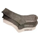 Lumberjack Bivor Siyah Antrasit Gri Outdoor Çorap