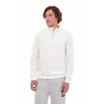 Lumberjack BS47 Dik Yaka Sweatshirt, M, 20-102024315-2, Ekru, erkek