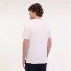 Lumberjack Ct102 C Neck Erkek Beyaz Yuvarlak Yaka Tişört, S