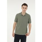 Lumberjack CT953 Haki Basic Polo Yaka Erkek T-Shirt
