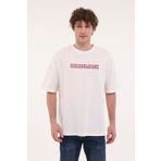 lumberjack Ekru Erkek Kısa Kol T-Shirt ML FRANCO 11FF17 5FX