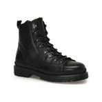 Lumberjack Esteves 3pr Siyah Hakiki Deri Comfort Casual Postal Bot Siyah