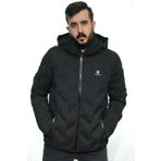 Lumberjack Henry Coat Kapişonlu Siyah Erkek Mont