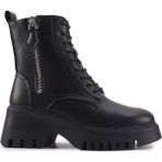 Lumberjack INT1223K033-KRK Bayan Deri Kürklü Bot 101482594/SIYAH 36 - Siyah