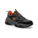 Lumberjack Joao 4Pr K.gri Turuncu Comfort Casual Anatomik Spor Ayakkabısı