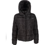 Lumberjack Kadın Şişme Kaban SN71 Short Karina Siyah Midi Uzun Kol S Beden 101044572