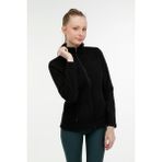 Lumberjack Kadın Siyah Ceket A-Form Fit Dokuma Kumaş Özellikli Spor Stil 7SN158 - XL