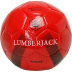 Lumberjack Kırmızı SN449 Innoca Futbol Topu STD Numara ile Tekstil Malzemeden Üretilmiş Oyun Zeminine Uygun