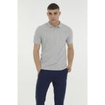 lumberjack M-ct953 Basıc P.t-sh 3fx Grı Melanj Erkek Kısa Kol T-shirt