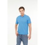 Lumberjack M-CT953 Basıc Pes Erkek Polo Yaka T-Shırt 4fx - Mavi