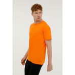 Lumberjack M-SB200 Flam C T-Sh 3fx Turuncu Erkek Kısa Kol T-Shirt - Turuncu