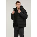 Lumberjack M-SN22 NOLAN COAT 2PR Nolan Coat 2pr Siyah Erkek Kısa Kaban