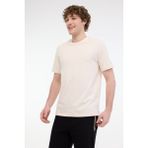 Lumberjack MB CT102 C Nk T-Sh 5fx Bej Erkek Kısa Kol T-Shirt - XL
