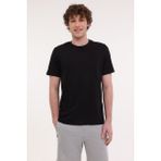 Lumberjack MB CT102 C NK T-SH 5FX Siyah Erkek Kısa Kol T-Shirt - XL