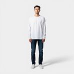 Lumberjack MB Facts 14LJK-12829 5pr Beyaz Erkek Sweatshırt